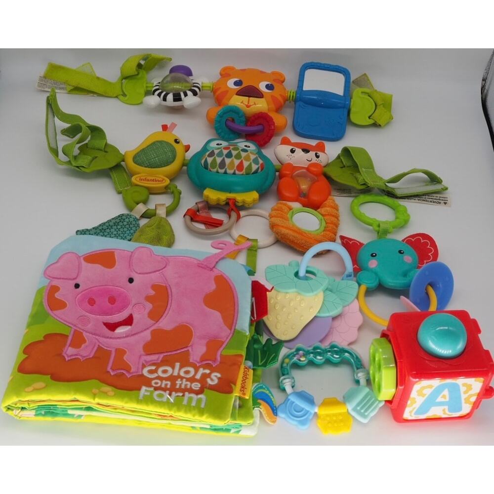 Huge Lot Baby Toys Theethers Travel Toys Infant
